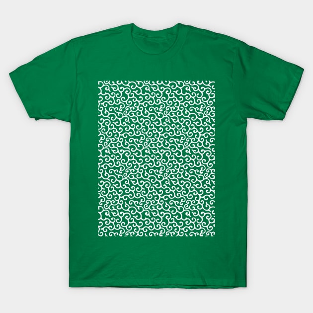 Karakusa Vine Pattern T-Shirt by Kirion